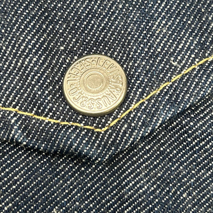 LEVI'S Indigo 00s ENGINEERED Lined Denim Coat Size M