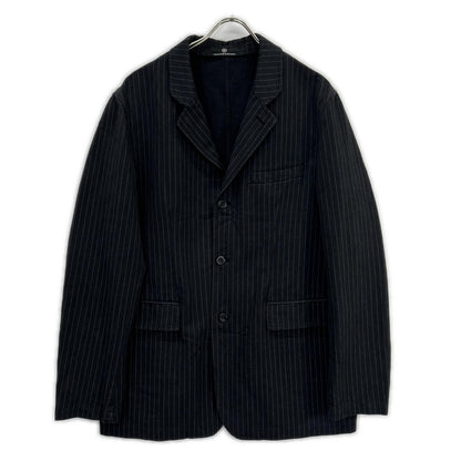 STONE ISLAND 00s Grey Pinstripe 3B Blazer