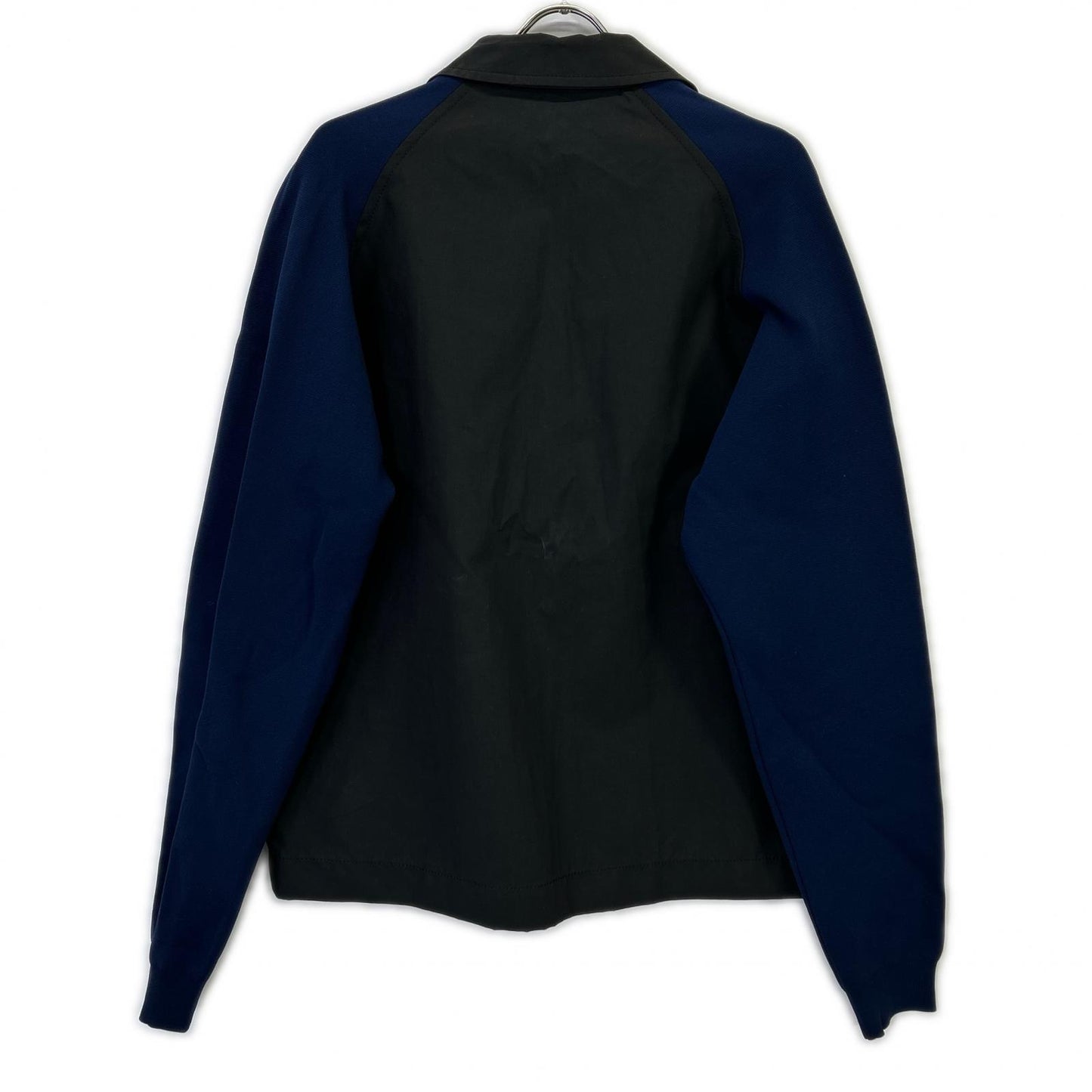 MARNI Black/Blue Knit Panel Cotton Jacket