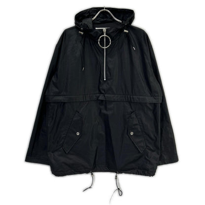 JOHN LAWRENCE SULLIVAN Zipped Hoodie Anorak Black Size M