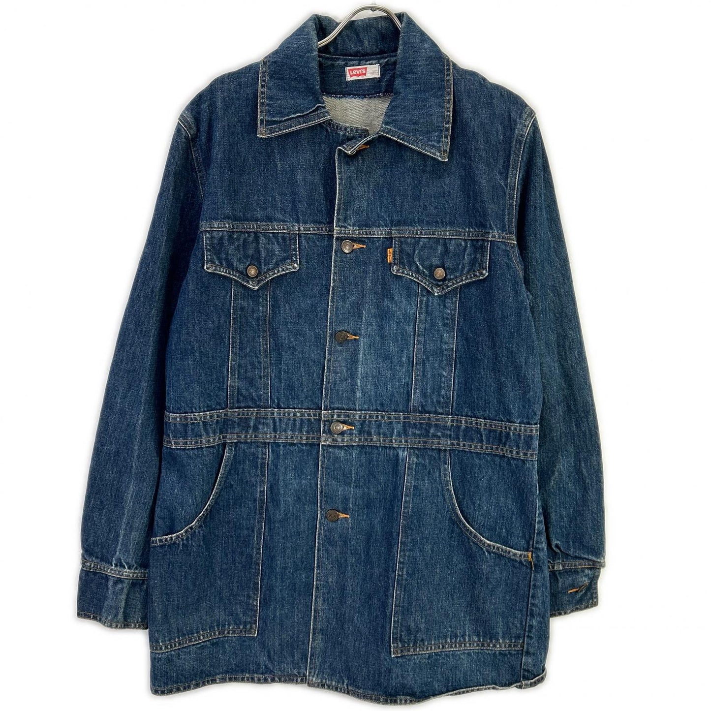 LEVI'S Orange Tab Denim Jacket Blue Cotton