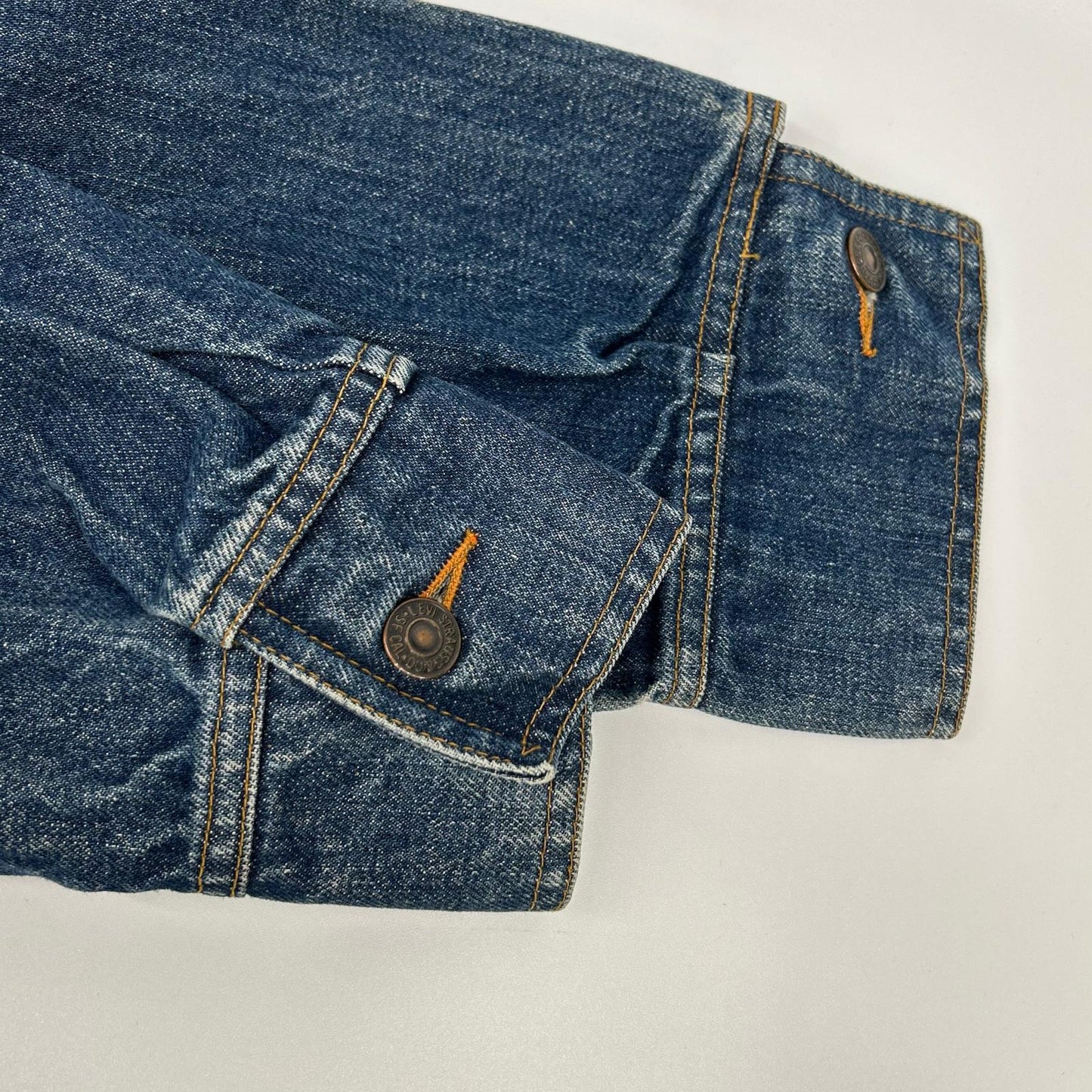 LEVI'S Orange Tab Denim Jacket Blue Cotton