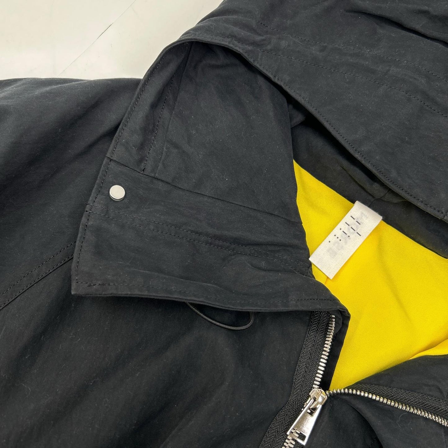 LIMONTA CP M-WSS21-06 Jacket Black/Yellow Cotton Size L