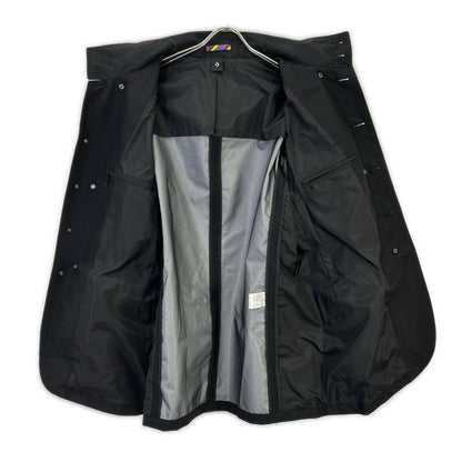AWJK 30AWJK07 Nylon Jacket Black Size 48