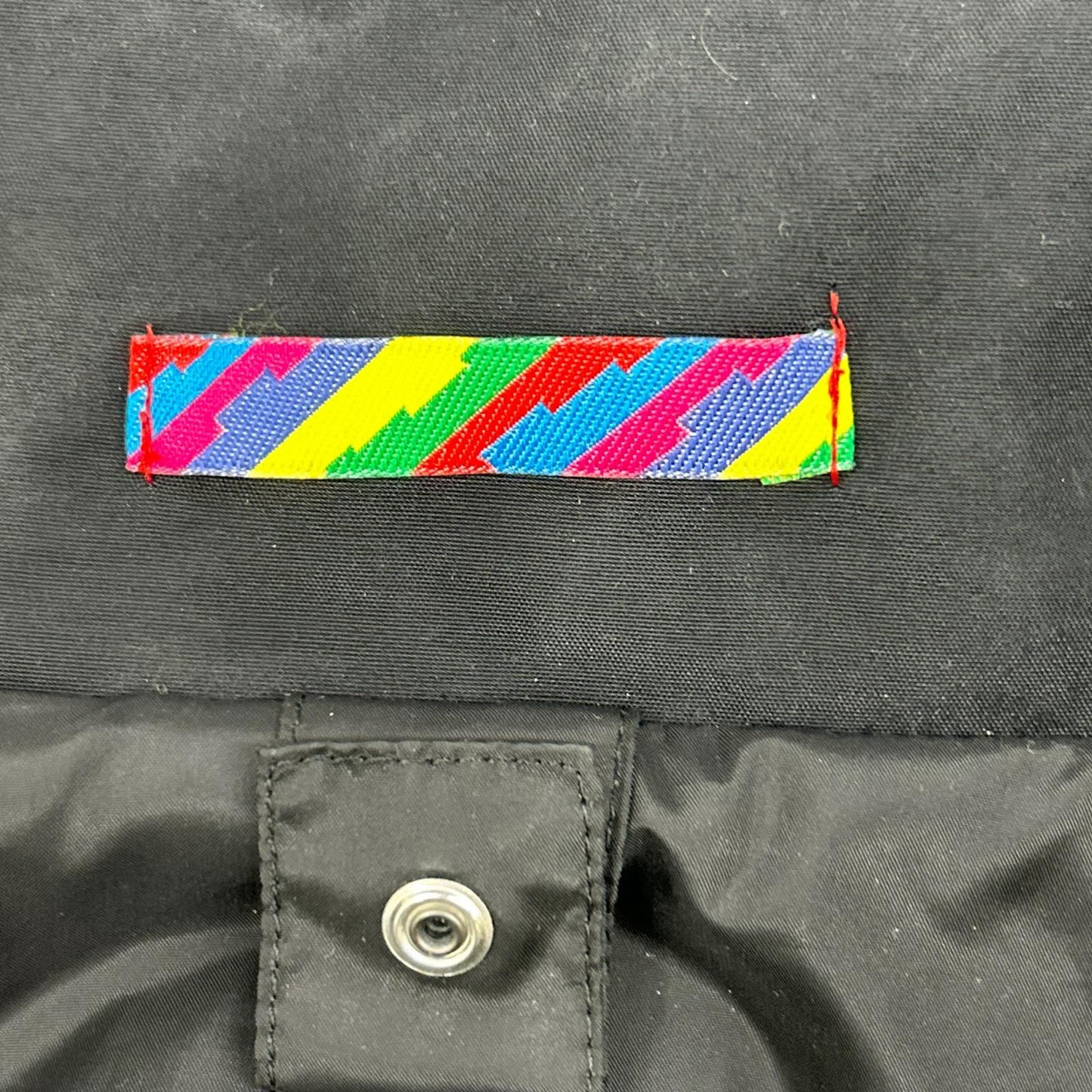 AWJK 30AWJK07 Nylon Jacket Black Size 48