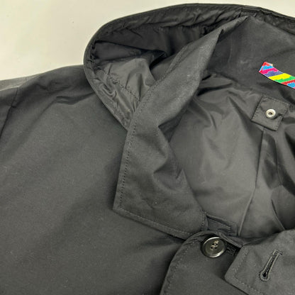 AWJK 30AWJK07 Nylon Jacket Black Size 48