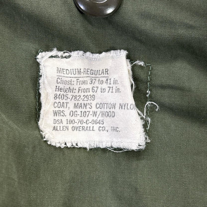 U.S.ARMY M-65 Field Jacket Khaki Cotton