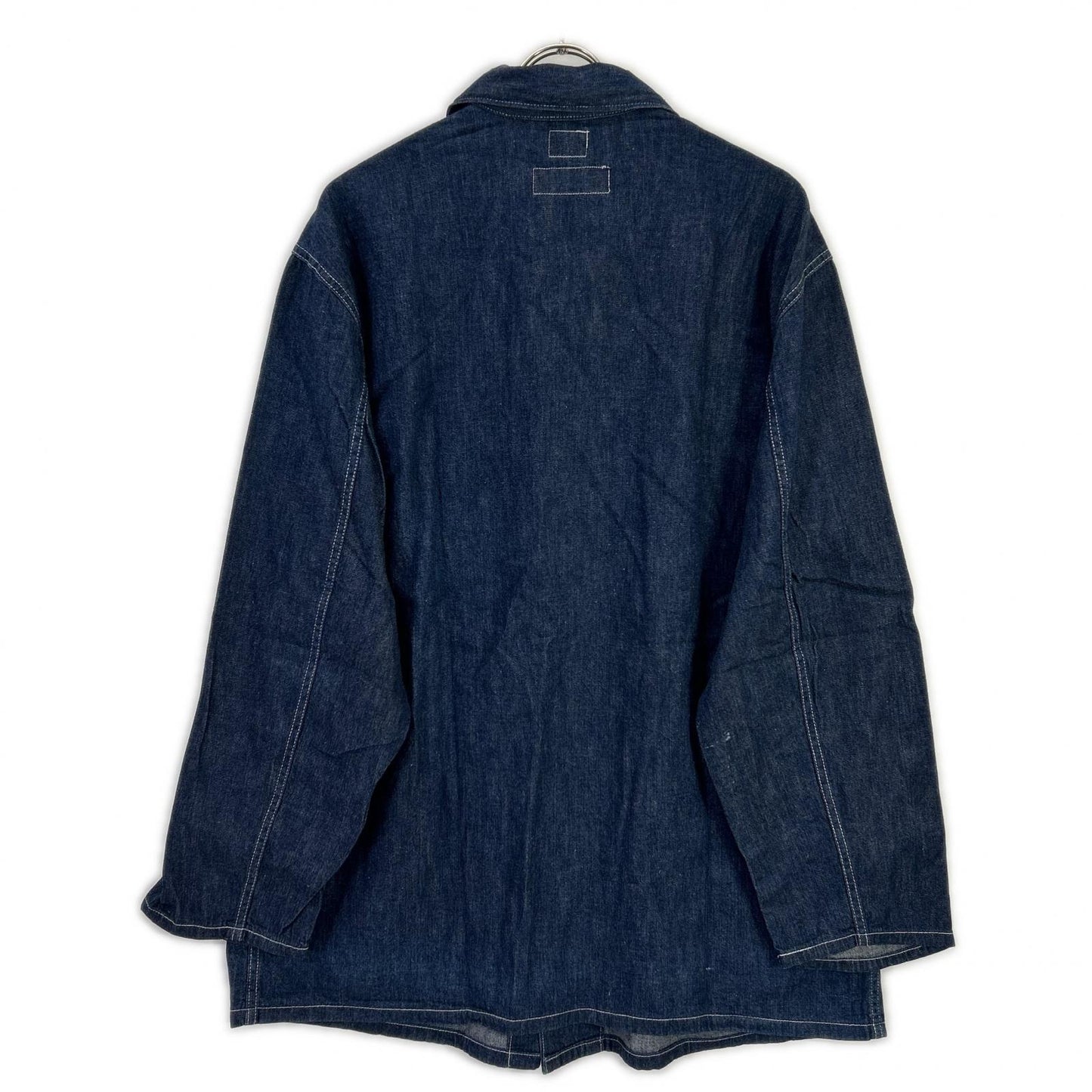 BLUEBLUE Indigo Floral Denim Coverall Size 3