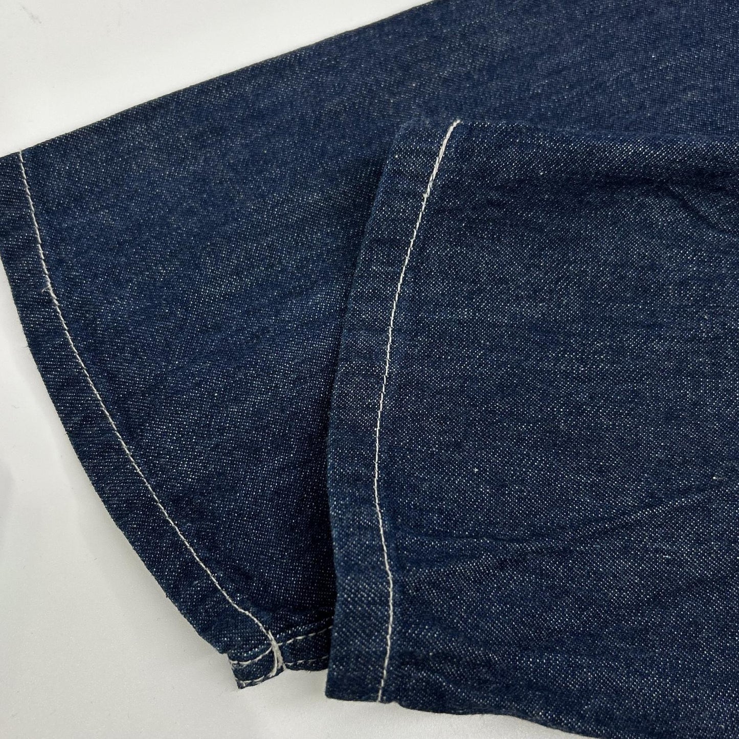 BLUEBLUE Indigo Floral Denim Coverall Size 3