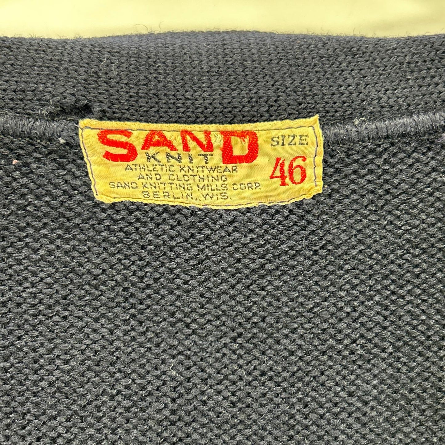 VINTAGE 60s Sand Knit Cardigan