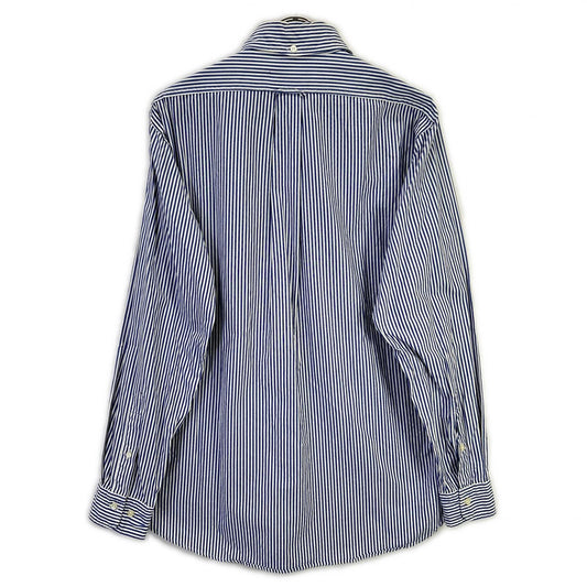 Mountain Research Blue Stripe Embroidery Shirt Size XL