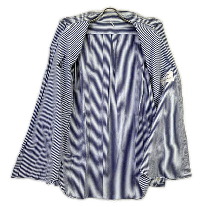 Mountain Research Blue Stripe Embroidery Shirt Size XL