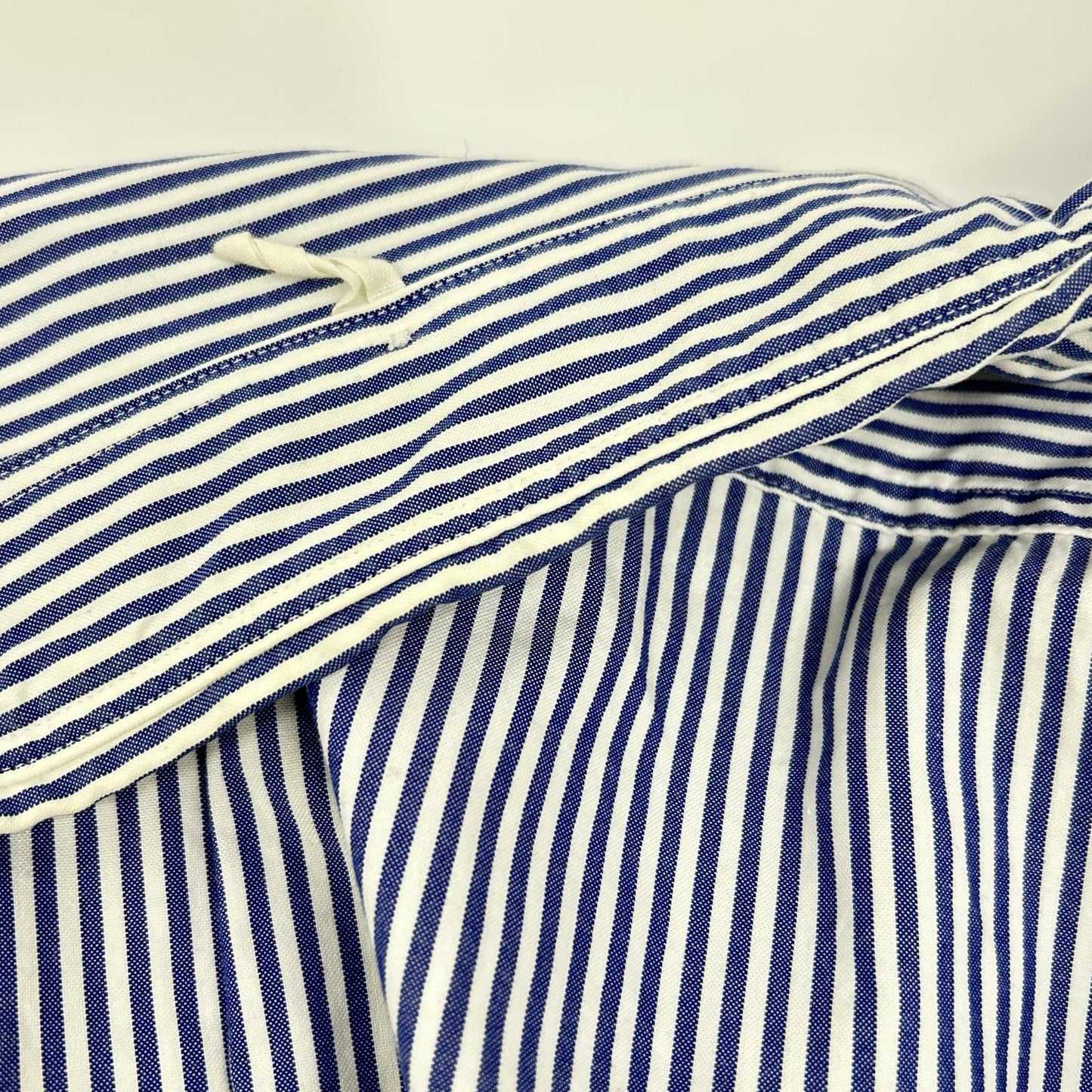 Mountain Research Blue Stripe Embroidery Shirt Size XL