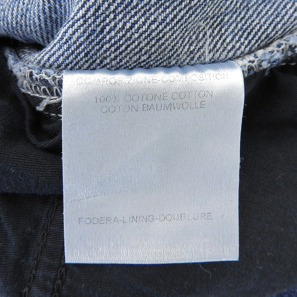 YvesSaintLaurent Cotton Bootcut Denim Jeans Blue Size 52