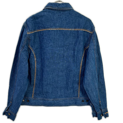 Lee 70s USA Made Indigo Denim Trucker Jacket Size L