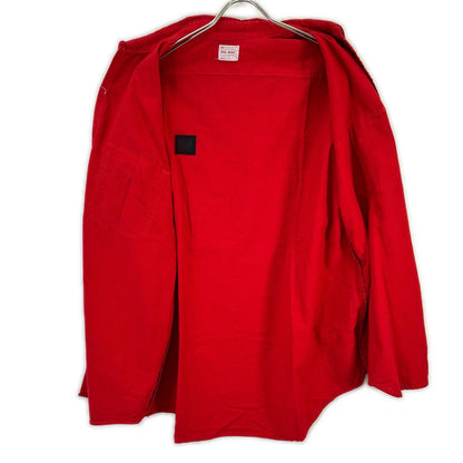 BIG MAC 70s Red Cotton Shirt Size XL