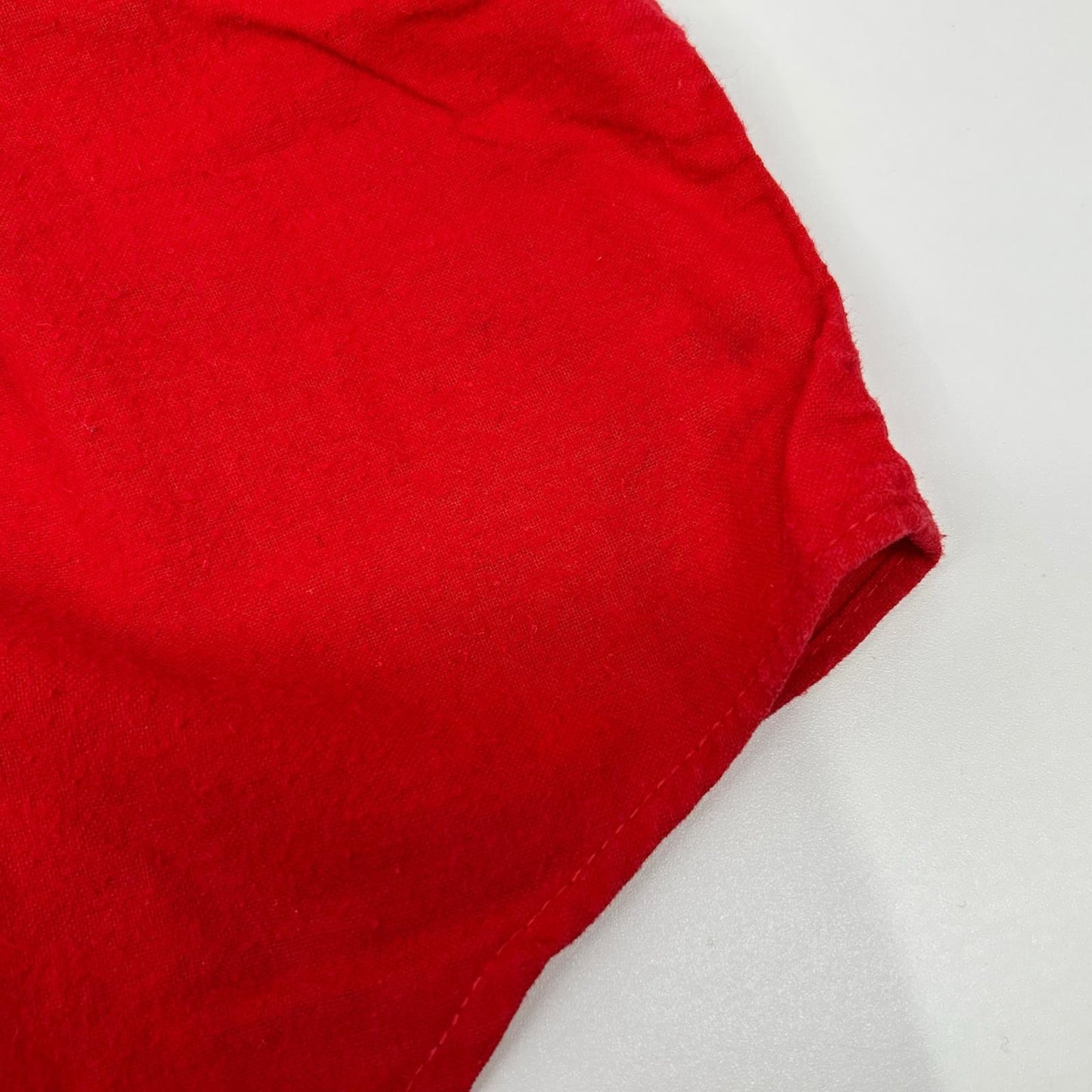 BIG MAC 70s Red Cotton Shirt Size XL