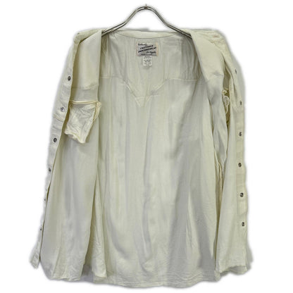 CALIFORNIA RANCH HOUSE Vintage White Western Shirt