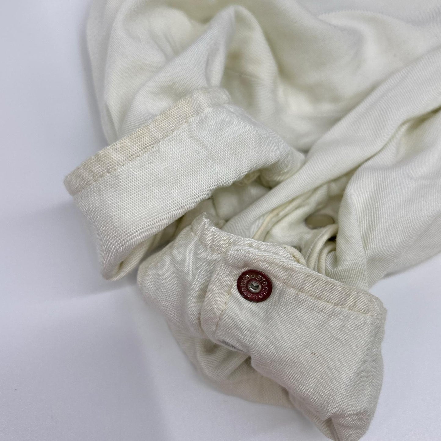CALIFORNIA RANCH HOUSE Vintage White Western Shirt