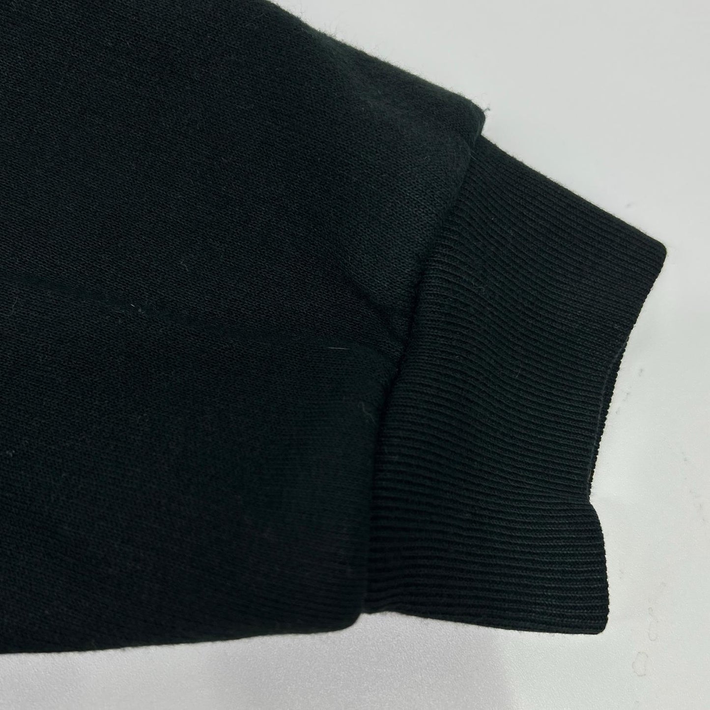 MULESKINS Black 80s Vintage Thermal Full Zip Hoodie Sandals