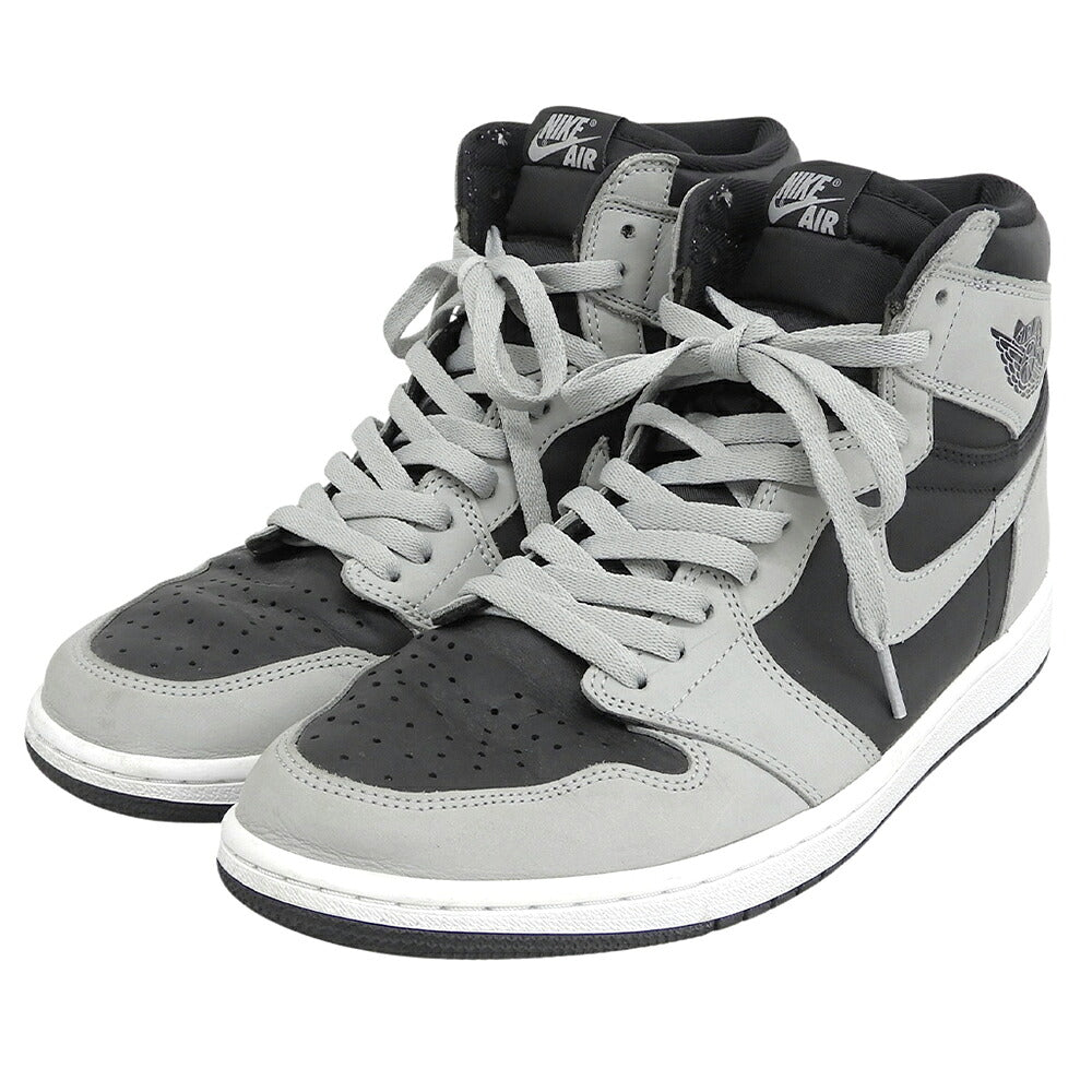 NIKE Air Jordan 1 High Black/Grey Sneakers Size 11(US)