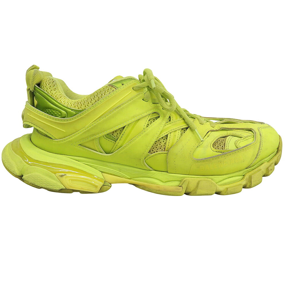 BALENCIAGA TRACK Neon Yellow Mesh Sneakers Size 44(EU)