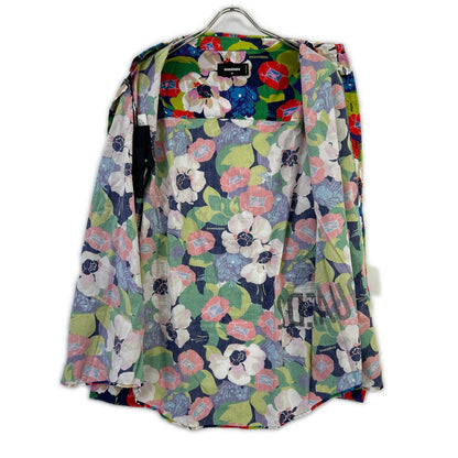 DSQUARED2 S71DM0626 Multi Floral Cotton Shirt Size 50