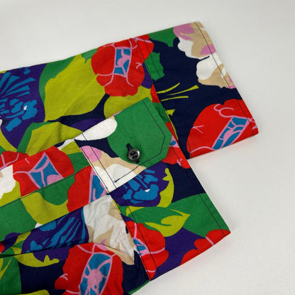 DSQUARED2 S71DM0626 Multi Floral Cotton Shirt Size 50