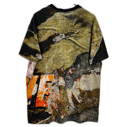 GIVENCHY Graphic Print Black/White Cotton T-Shirt Size XS
