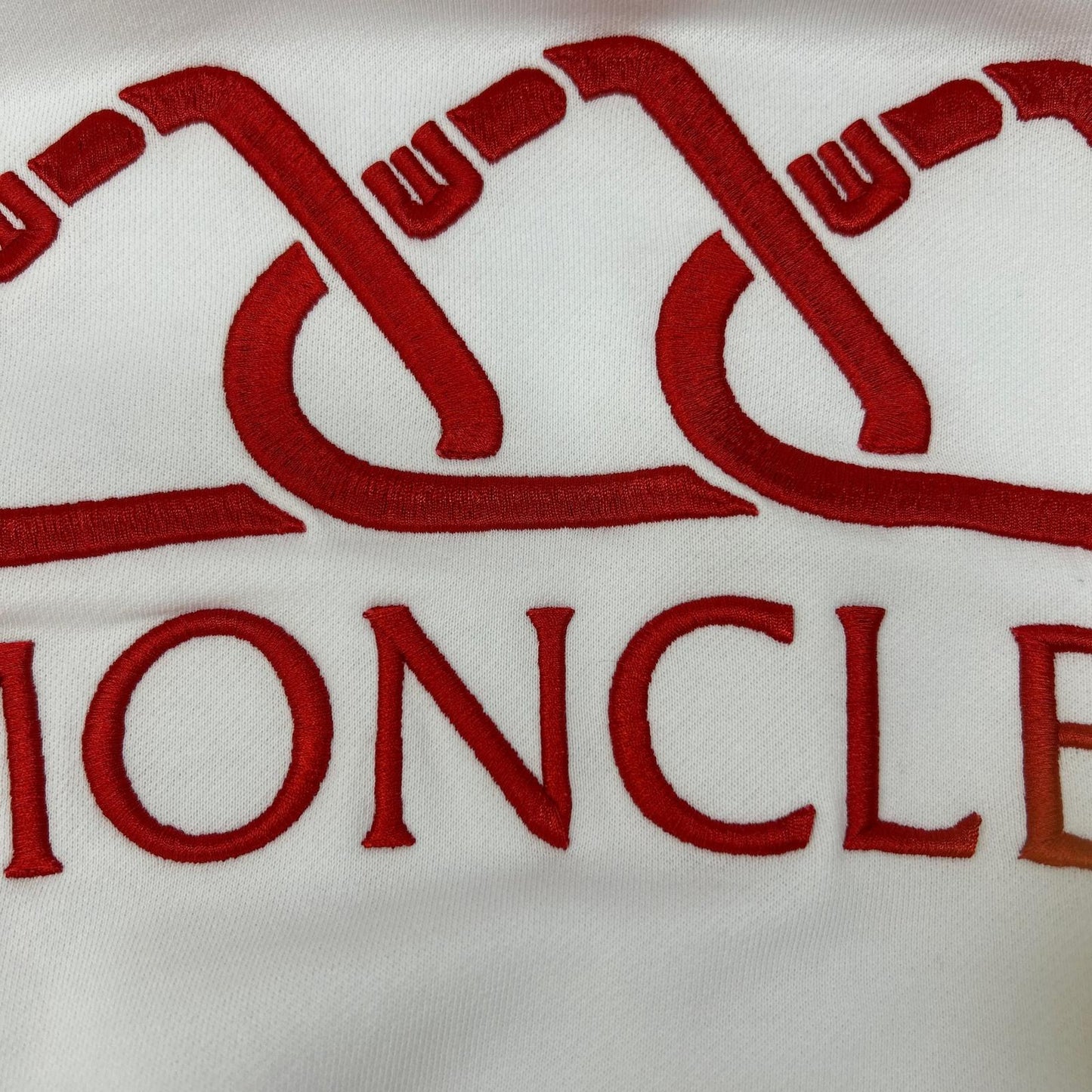 MONCLER 18AW MAGLIA JUMPER Carabiner Cotton Hoodie Size XL