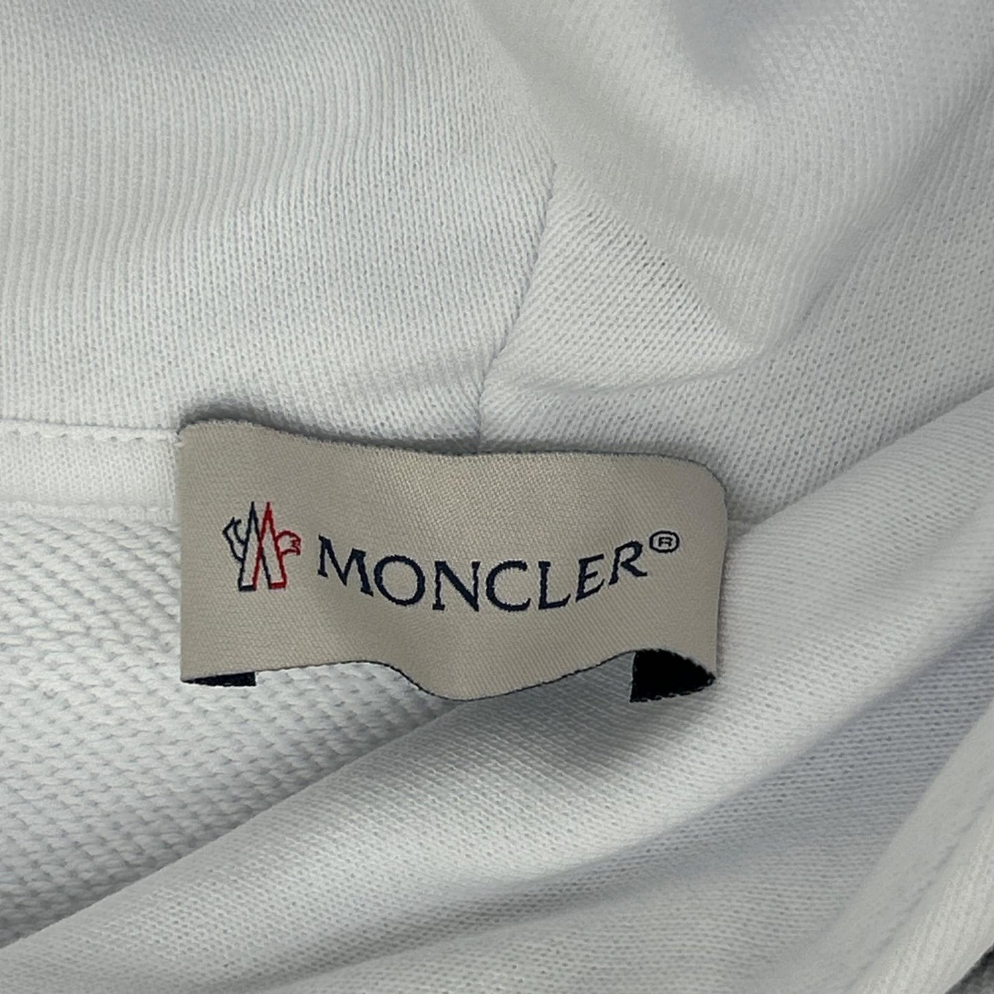 MONCLER 18AW MAGLIA JUMPER Carabiner Cotton Hoodie Size XL