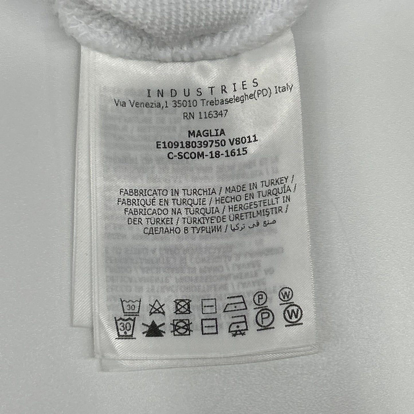 MONCLER 18AW MAGLIA JUMPER Carabiner Cotton Hoodie Size XL