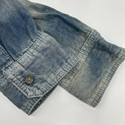 14th addiction FRANCES Check Red/Indigo Cotton Hoodie Size 3