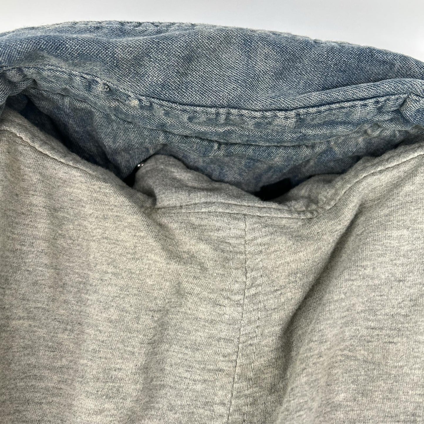 14th addiction FRANCES Check Red/Indigo Cotton Hoodie Size 3