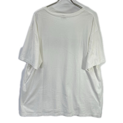CELINE Classic Logo Loose White Cotton T-Shirt Size XXL