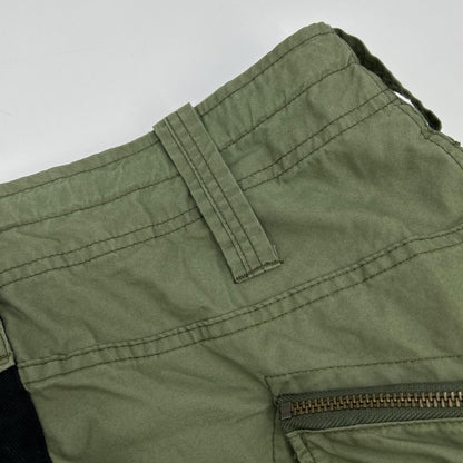 L.G.B. Khaki Cotton Sarrouel Cargo Pants Size 30
