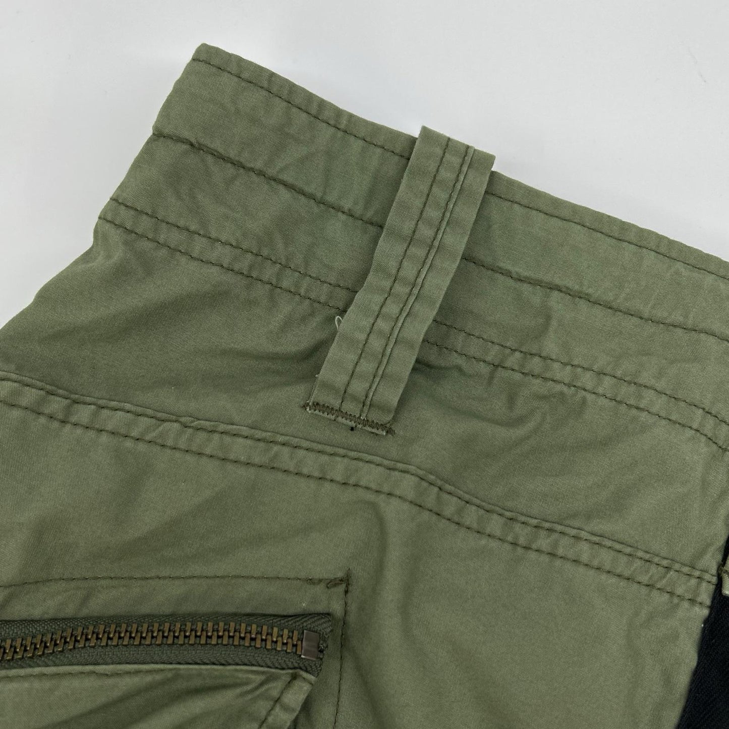 L.G.B. Khaki Cotton Sarrouel Cargo Pants Size 30