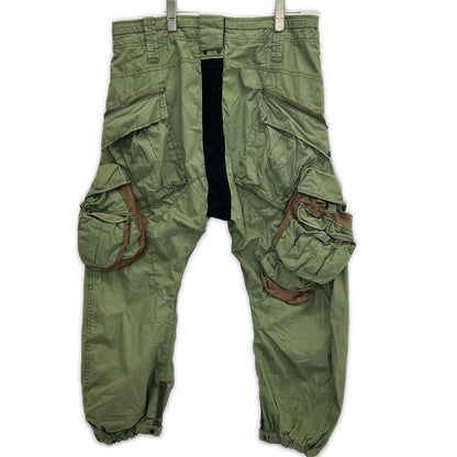 L.G.B. Khaki Cotton Sarrouel Cargo Pants Size 30
