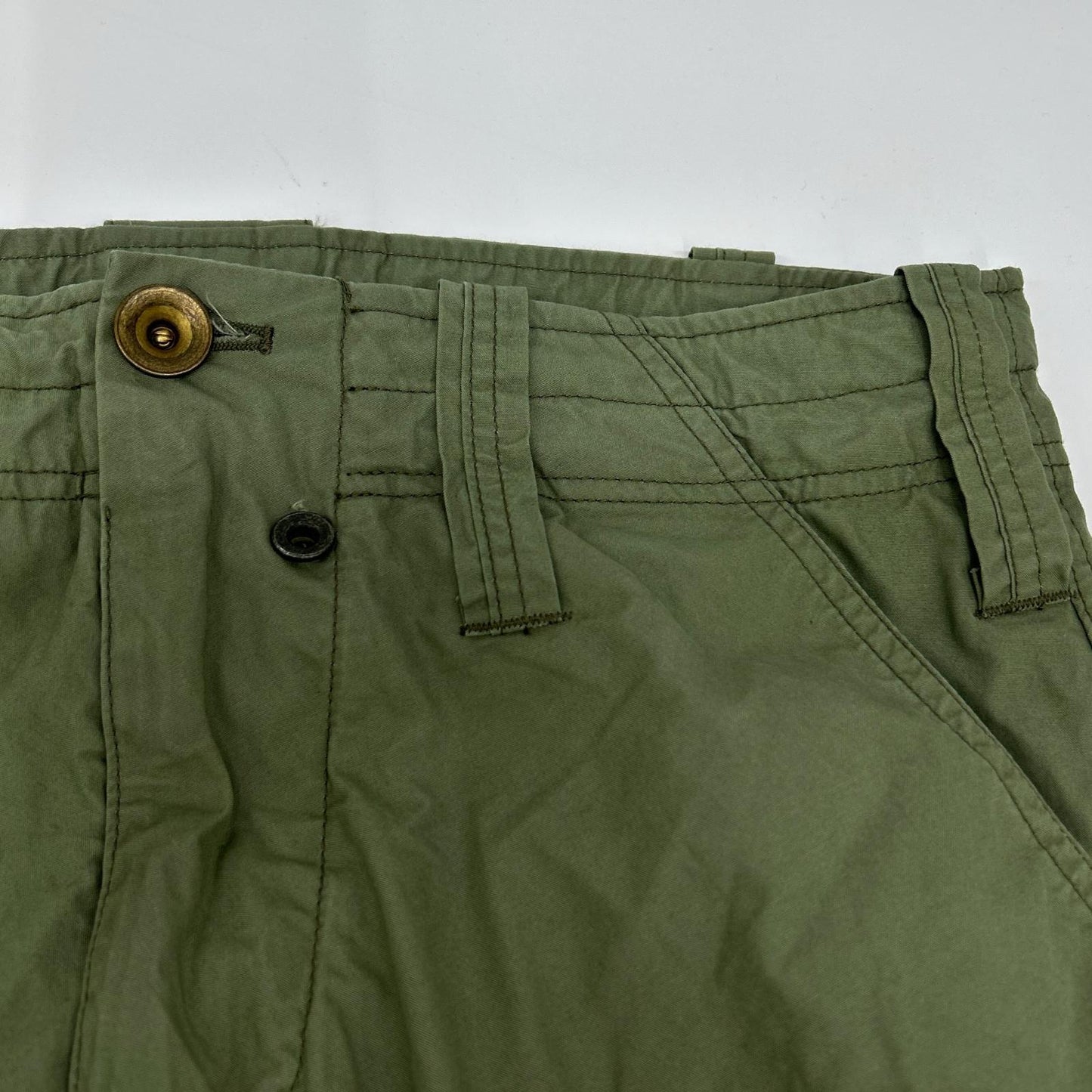 L.G.B. Khaki Cotton Sarrouel Cargo Pants Size 30