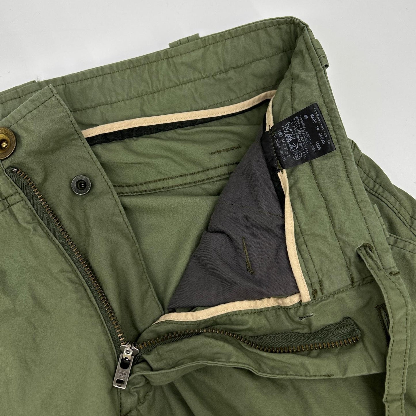 L.G.B. Khaki Cotton Sarrouel Cargo Pants Size 30