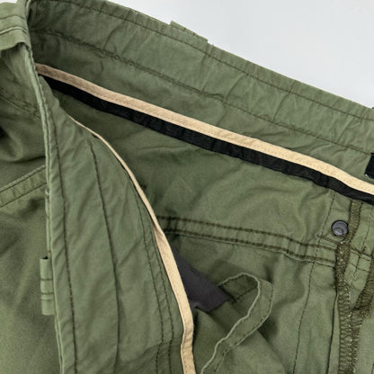 L.G.B. Khaki Cotton Sarrouel Cargo Pants Size 30