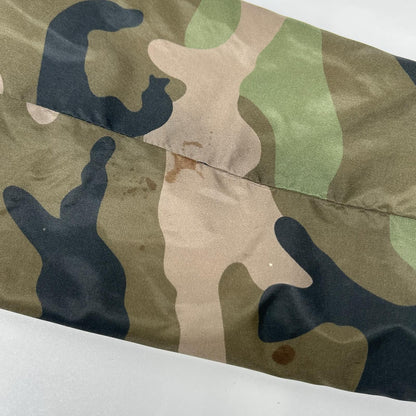 VALENTINO Khaki Camo Reversible Nylon Blouson Jacket Size 48
