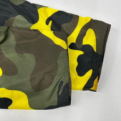 VALENTINO Khaki Camo Reversible Nylon Blouson Jacket Size 48