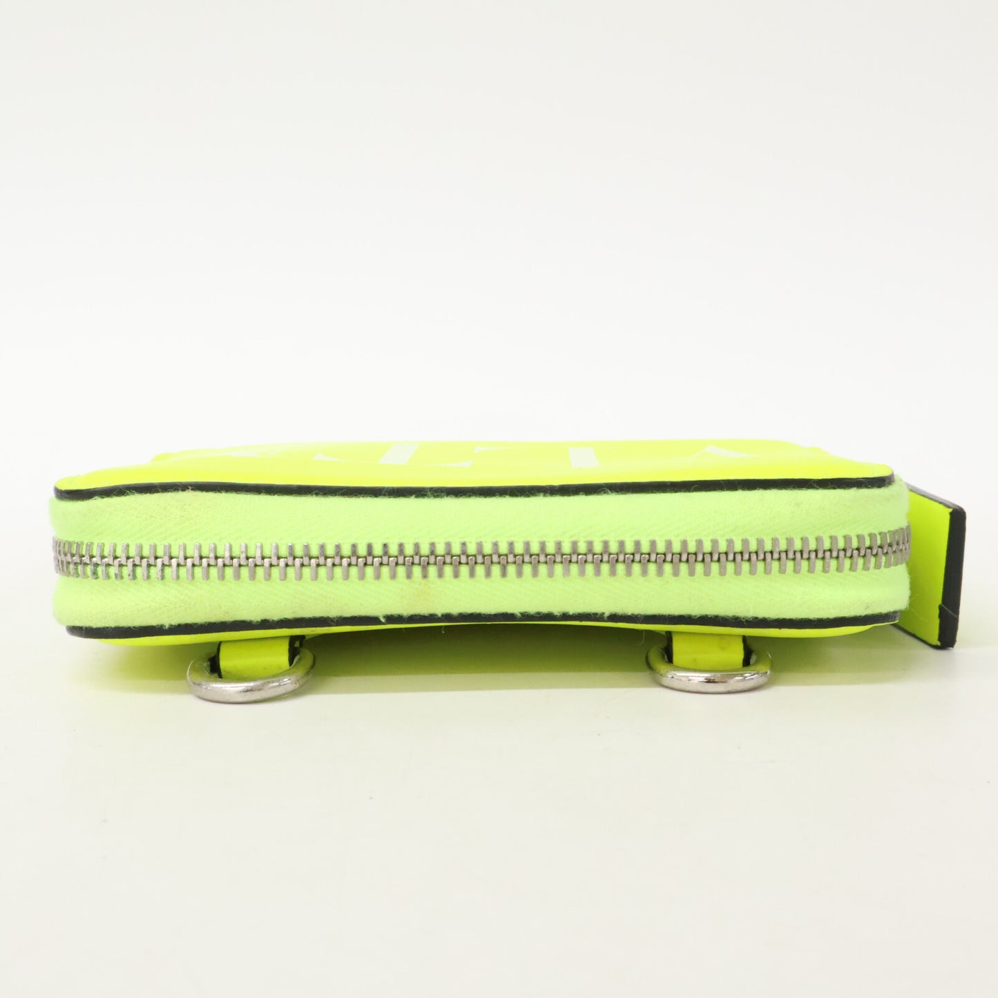 VALENTINO VLTN Fluo Neckholder Leather Wallet Size ONE SIZE
