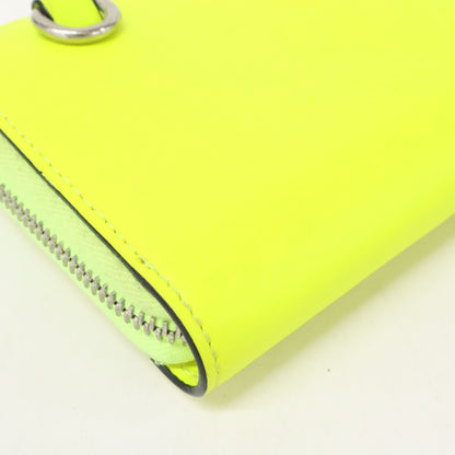 VALENTINO VLTN Fluo Neckholder Leather Wallet Size ONE SIZE