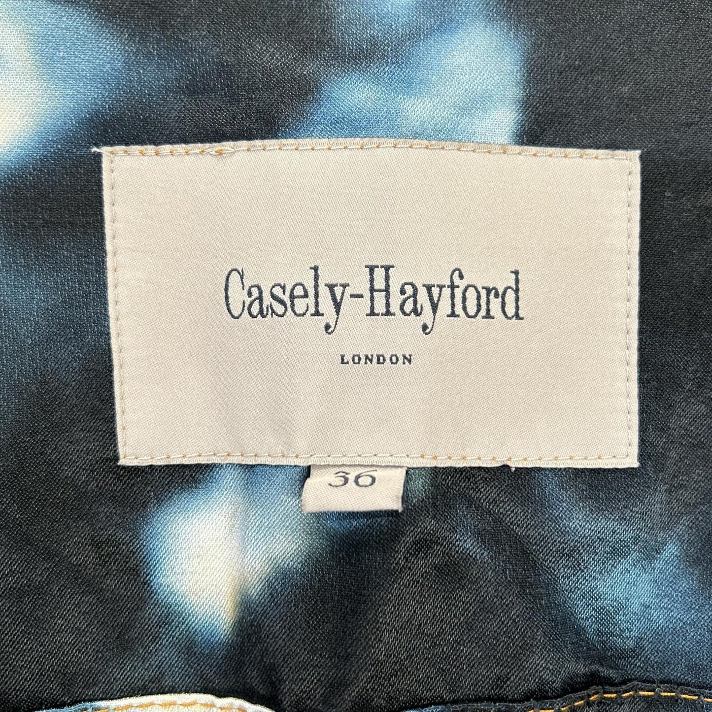 Casely Hayford Green All-over Pattern Cotton Suit Size 36