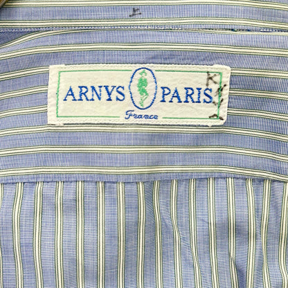 ARNYS Blue Stripe Cotton Long Sleeve Shirt