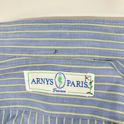 ARNYS Blue Stripe Cotton Long Sleeve Shirt