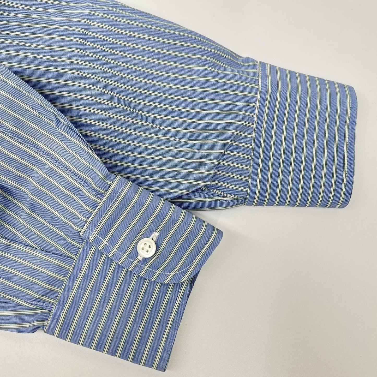ARNYS Blue Stripe Cotton Long Sleeve Shirt