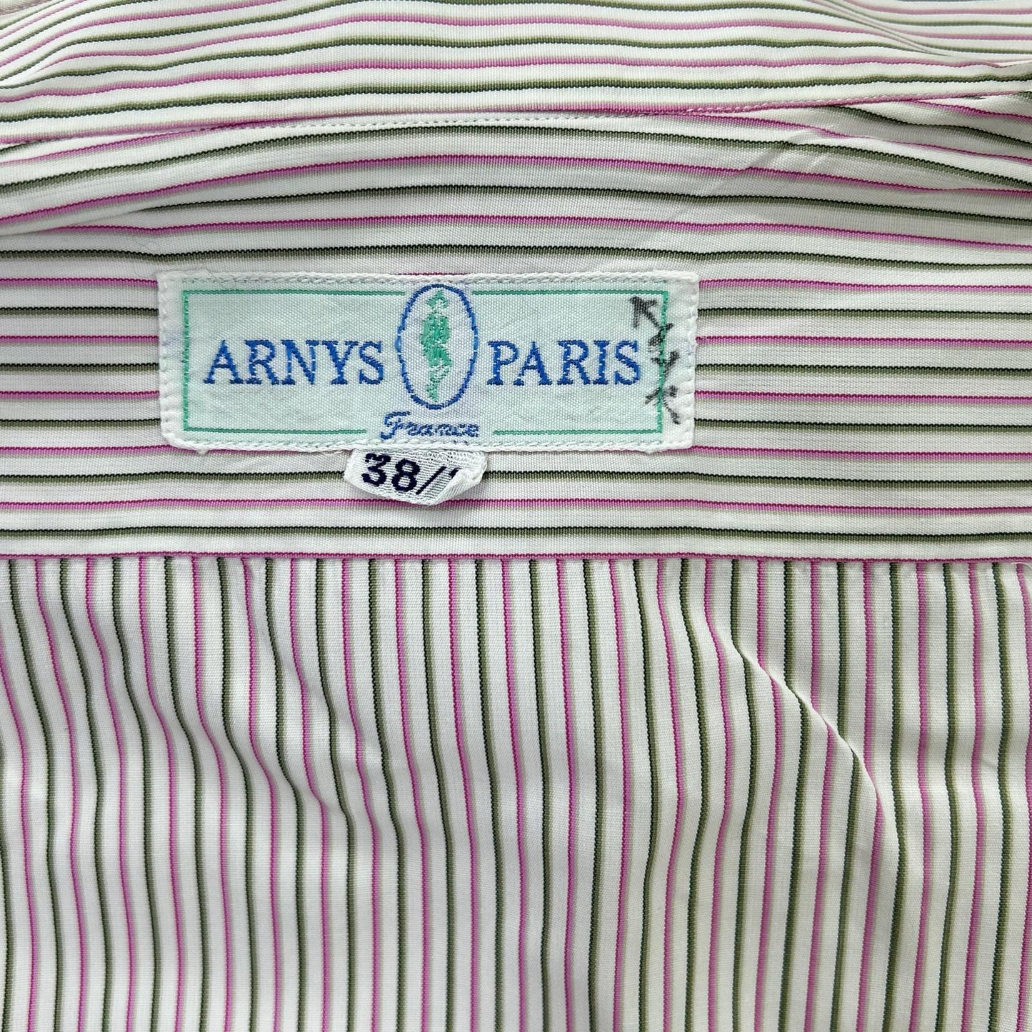ARNYS Multi-color Stripe Cotton Long Sleeve Shirt